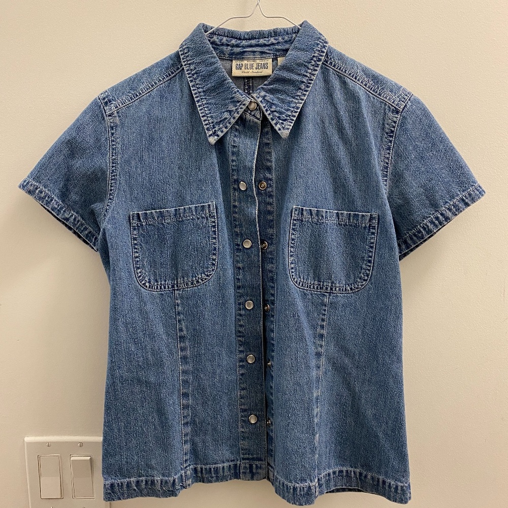 Denim Camp Shirt